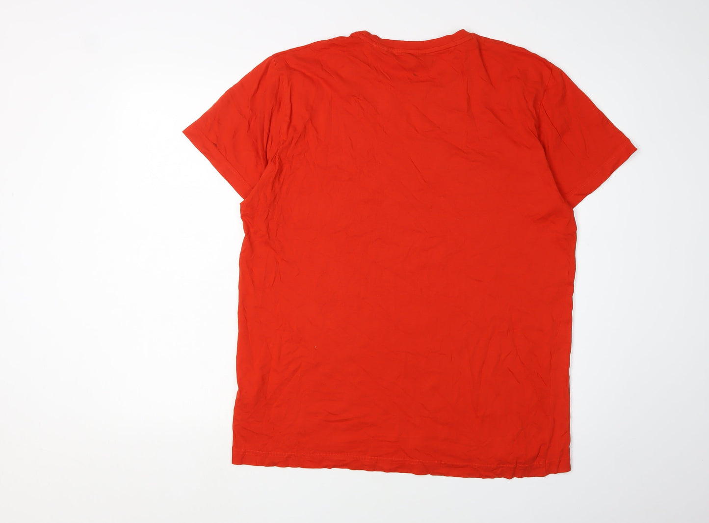 Mens UK Size L GANT Red  T-Shirt
