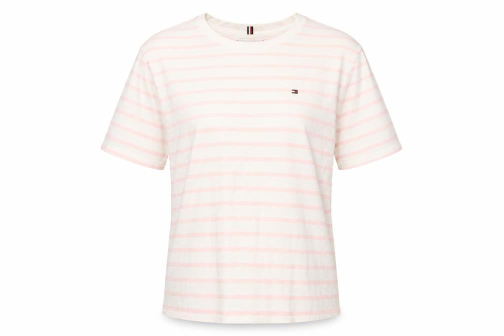 Unisex Adults UK Size M Tommy Hilfiger Multicoloured Basic T-Shirt