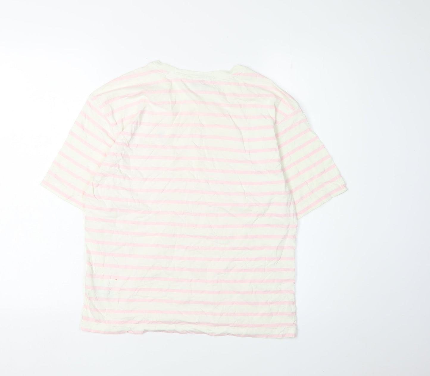 Unisex Adults UK Size M Tommy Hilfiger Multicoloured Basic T-Shirt