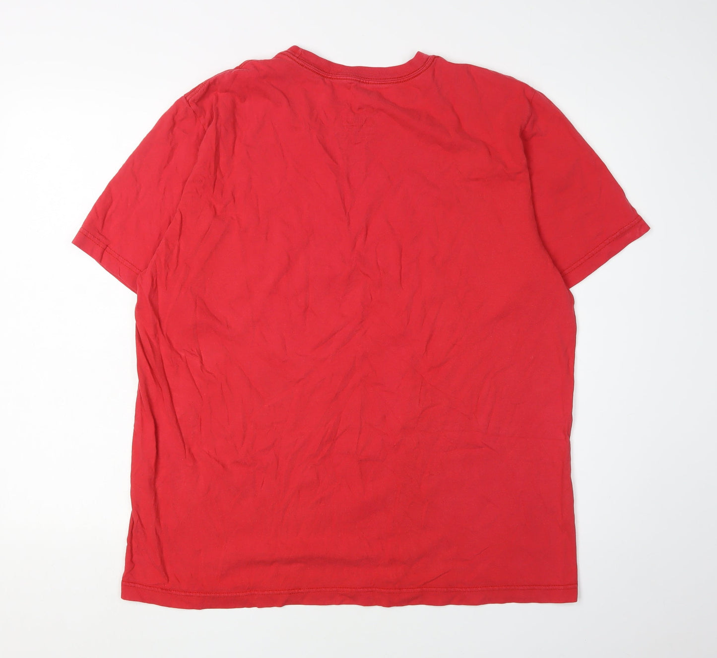 Nike Men's XL Red Short Sleeve Crew Neck T-Shirt