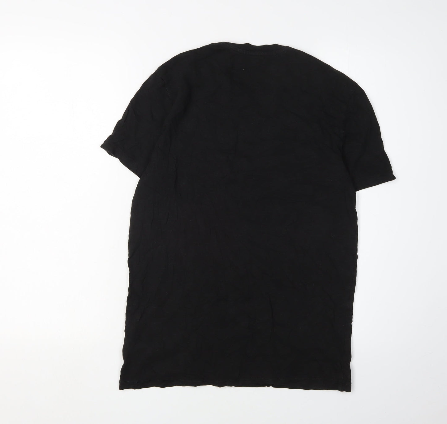 Mens UK Size S Coca-Cola Black  T-Shirt