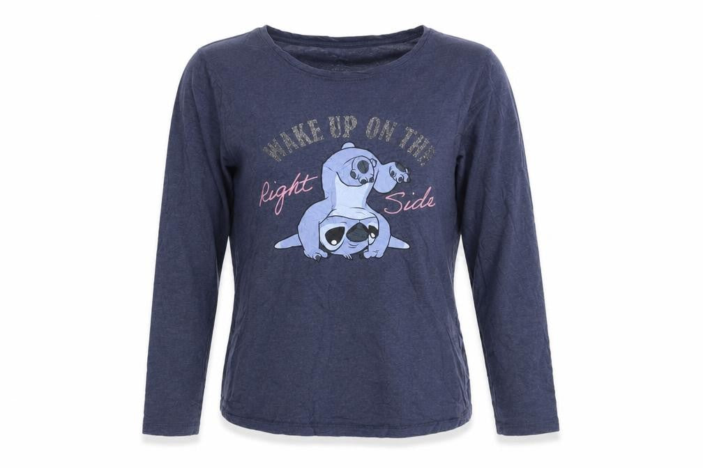 Womens UK Size L Disney Blue  T-Shirt
