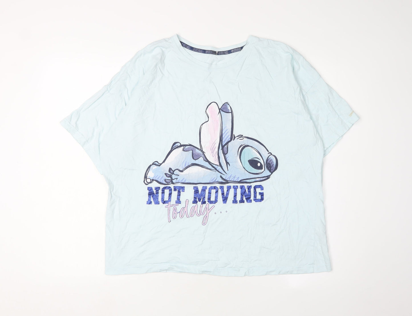 George Women's Blue Disney T-Shirt Size 16 Casual