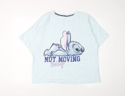 George Women's Blue Disney T-Shirt Size 16 Casual