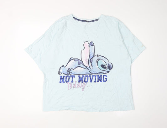 George Women's Blue Disney T-Shirt Size 16 Casual