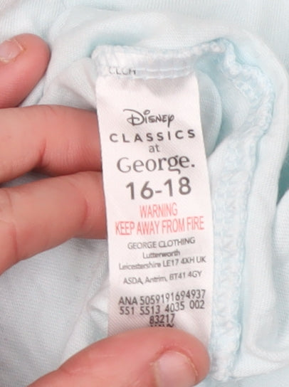 George Women's Blue Disney T-Shirt Size 16 Casual