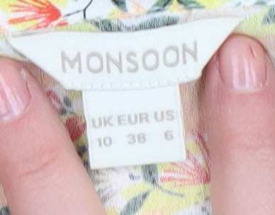 Monsoon Women's Floral Knee Length Shift Dress