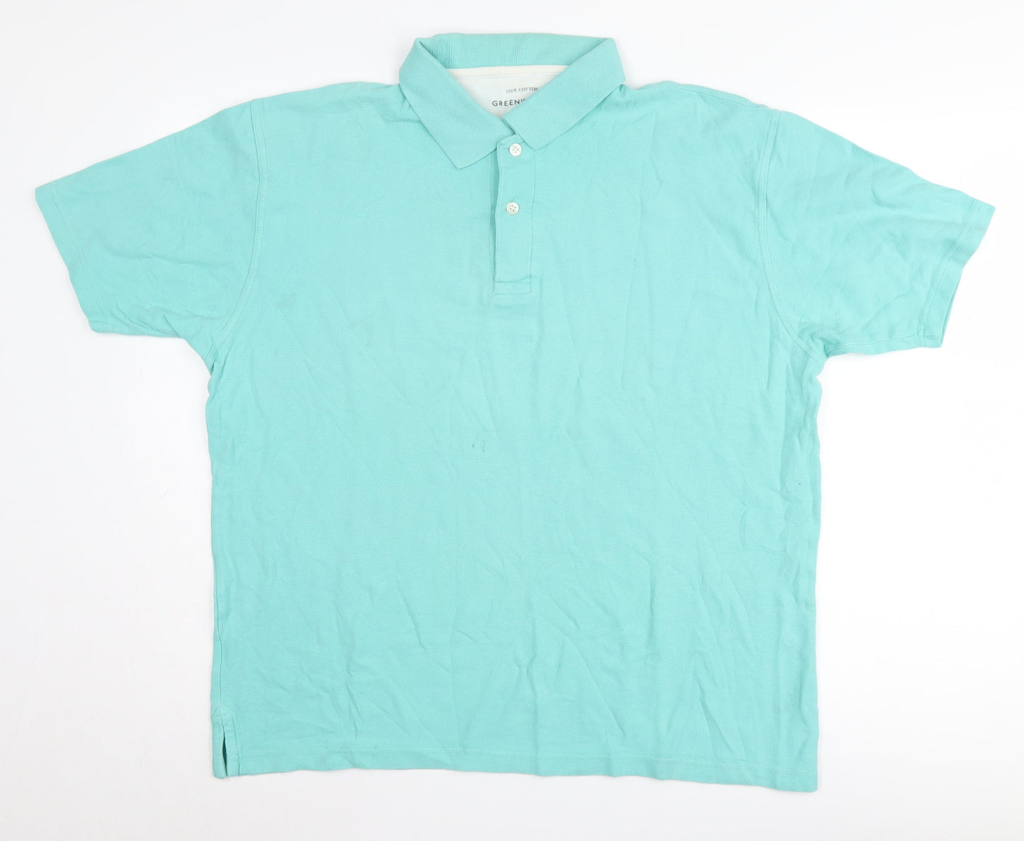 Greenwoods Unisex Blue XL Polo Shirt