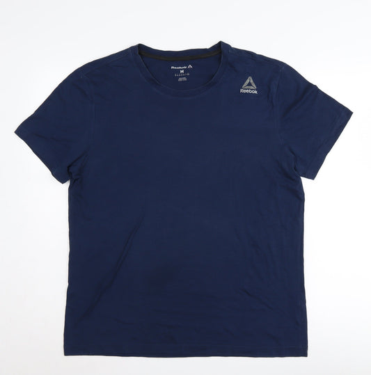 Reebok Men's Blue Medium Crew Neck T-Shirt