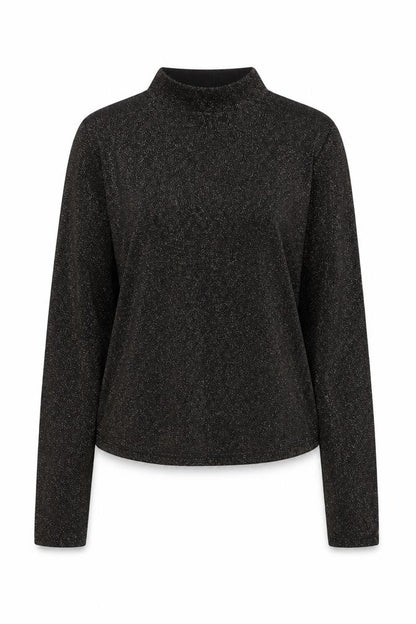 Miss Selfridge Women’s Black Mock Neck Blouse Size 12