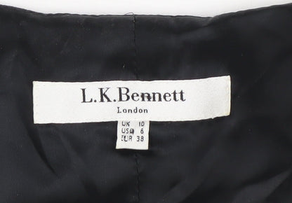 L.K. Bennett Women's Purple Sheath Dress Size 10