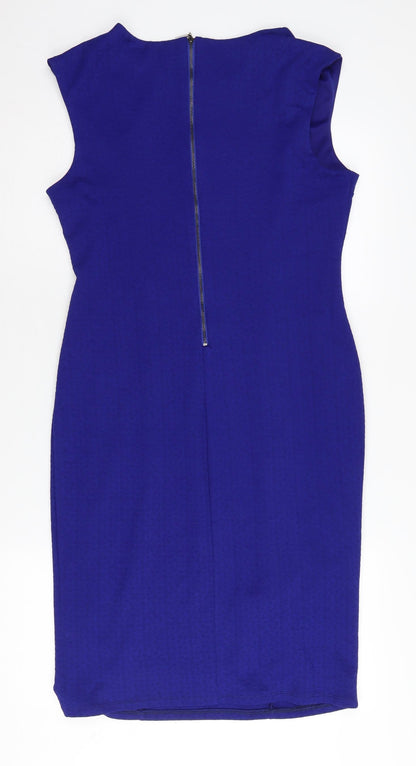 Star by Julien Macdonald Blue Sheath Dress