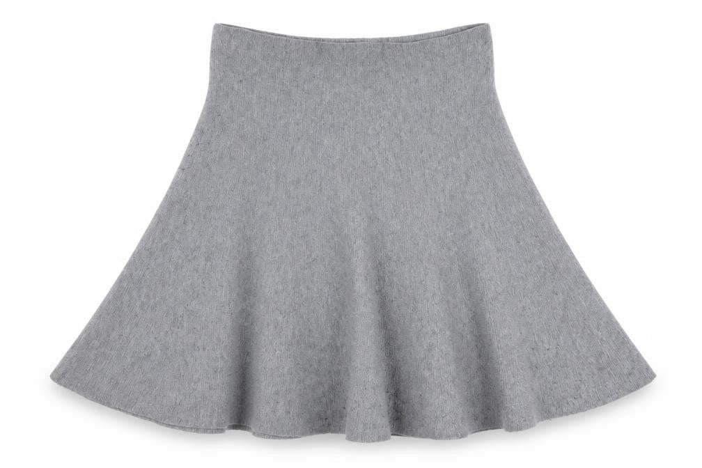 Womens UK Size S VERO MODA A-Line Knit Skirt