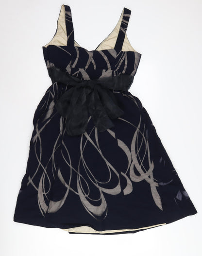 Principles Women Black A-Line Sleeveless Dress Size 12