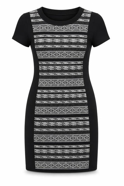 Louche Women's Black Bodycon Dress, Size 8, Casual