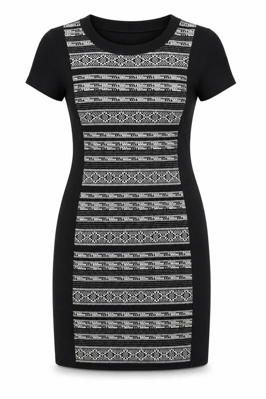 Louche Women's Black Bodycon Dress, Size 8, Casual