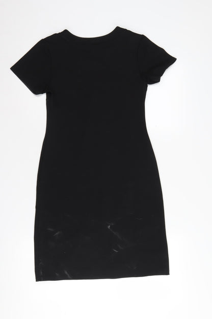 Louche Women's Black Bodycon Dress, Size 8, Casual