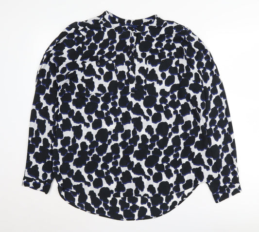 Womens UK Size 14 NEXT Black  Blouse