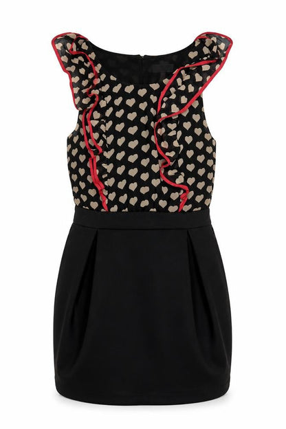 Lipsy London Women's Black Mini Dress Size 14