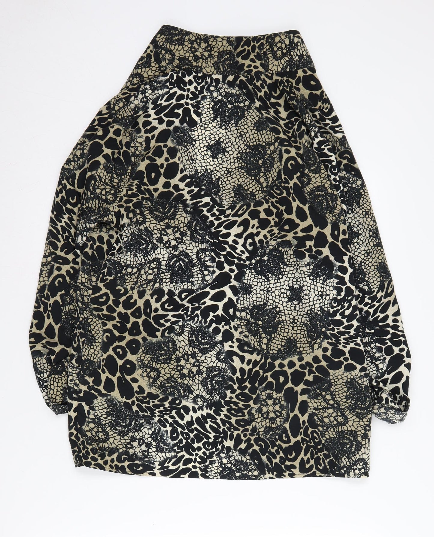 Miss Selfridge Women's Animal Print Kimono Blouse 14