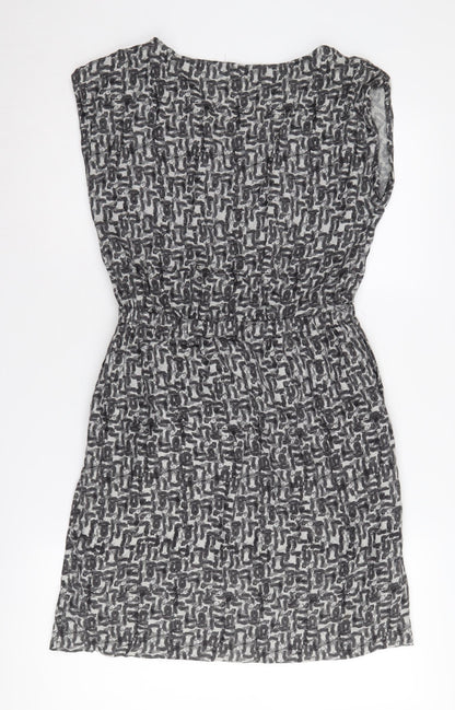 Jigsaw Women's Grey Shift Dress, Size 8, Casual Style