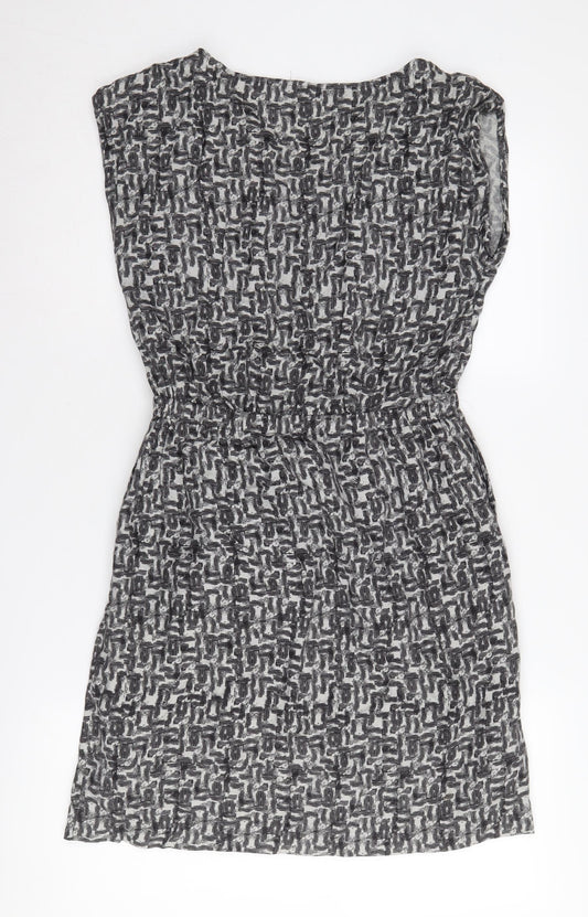 Jigsaw Women's Grey Shift Dress, Size 8, Casual Style