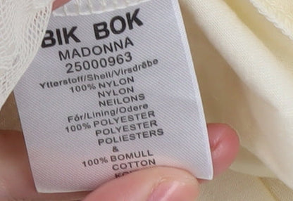 BIK BOK Women's Ivory A-Line Party Dress M