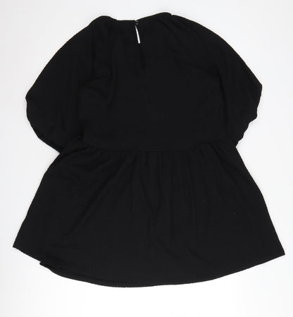 Next Women's Black Shift Dress Size 16