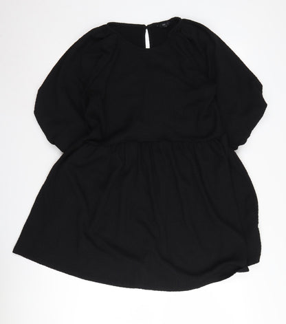 Next Women's Black Shift Dress Size 16