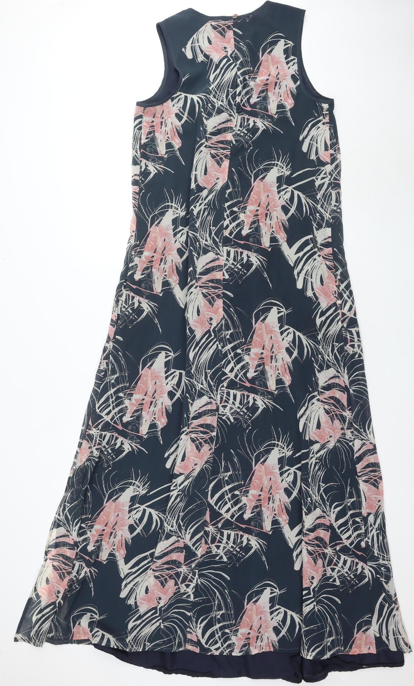 Next Women's Multicoloured Floral Shift Dress Size 12