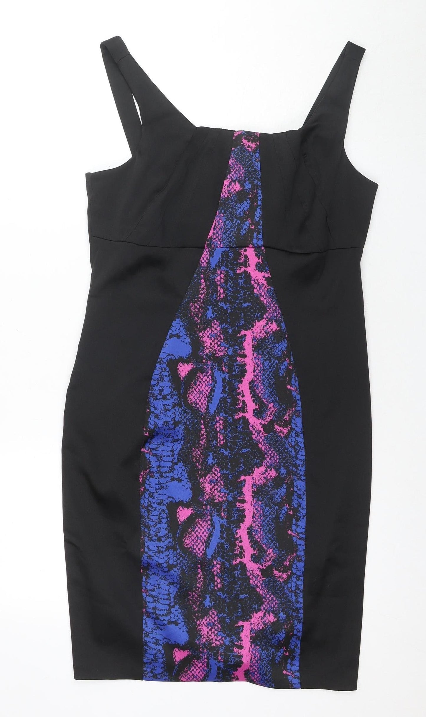 Women's Black Sheath Dress, Size 14, Party Ready
