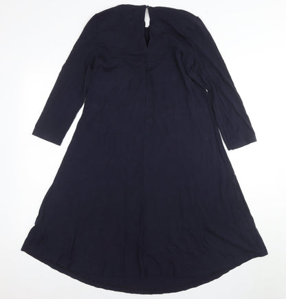 Marks and Spencer Women's Blue A-Line Dress Size 8