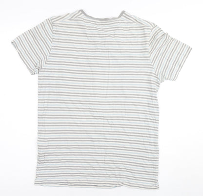Selected Homme Men's Striped T-Shirt Multicoloured S