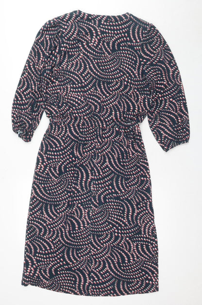 Phase Eight Women's Multicoloured Shift Dress Size 10