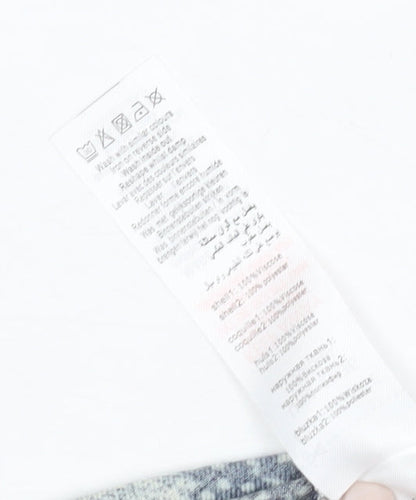 Cameo Rose Women's Blue Kimono Viscose Fringe