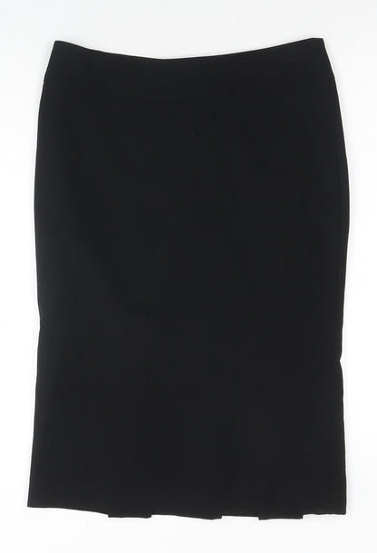 H&M Women's Black Knee Length Pencil Skirt Size 8
