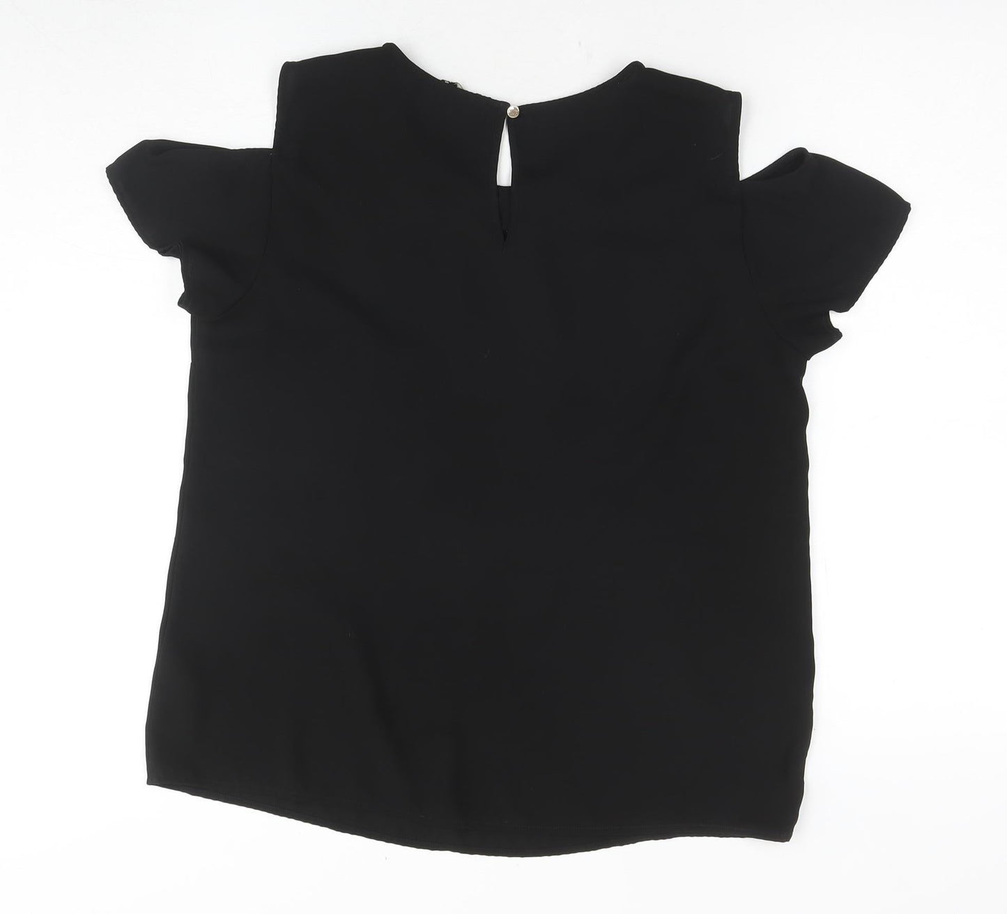 Womens UK Size 14 Oasis Black  Blouse
