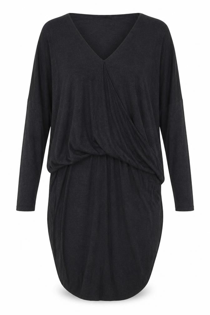 Womens UK Size 2XS Zara Black Basic Blouse