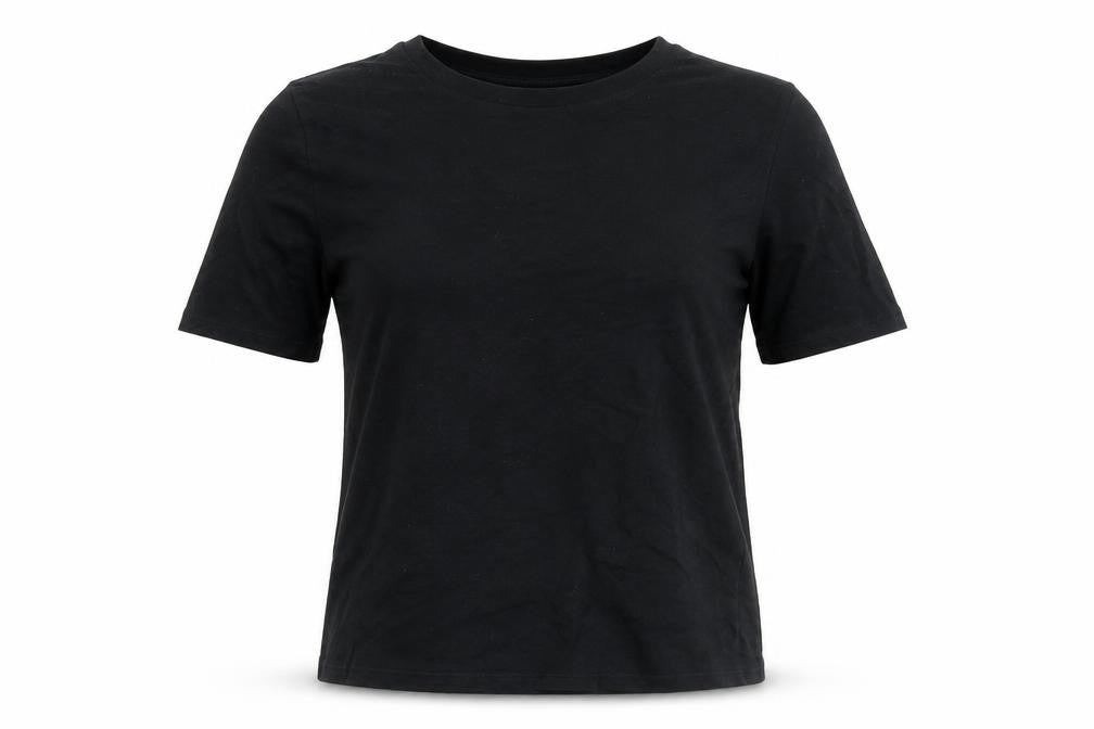 Womens UK Size M MNG Black Basic T-Shirt