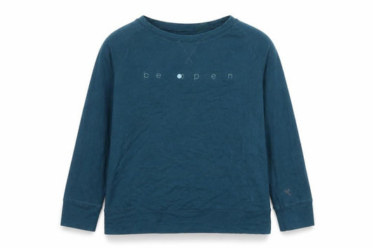 Decathlon Blue Unisex Adults Pullover Long Sleeve Top