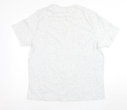 Easy Crafted Men's White 2XL Crew Neck T-Shirt