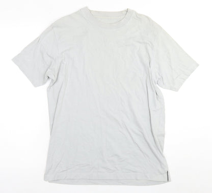 RACING GREEN Men's White Crew Neck Tee Size S