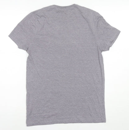 Unisex Adults UK Size S Coca-Cola Grey  T-Shirt