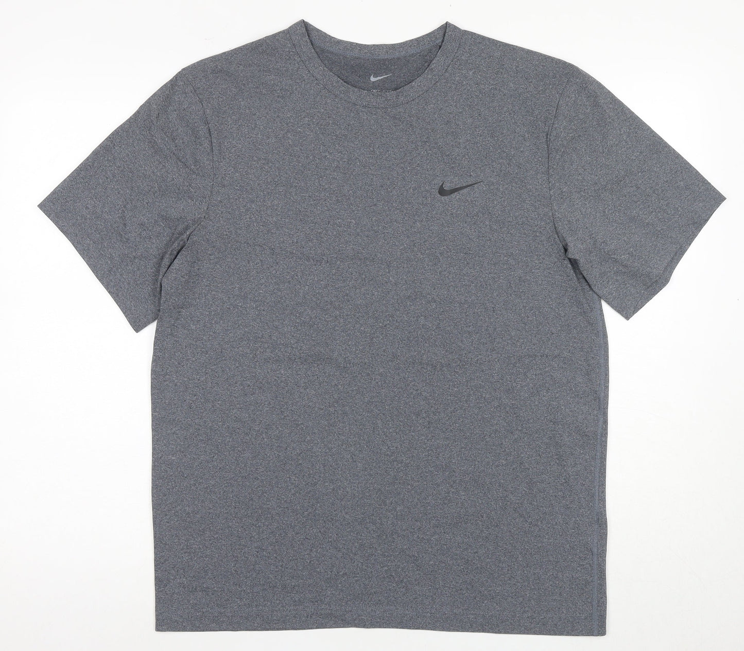 Nike Men's Grey Dri-FIT T-Shirt Medium