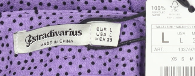 Womens UK Size L Stradivarius A-Line  Skirt