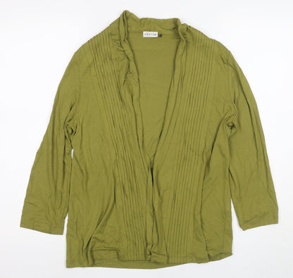 Eastex Women's Green Cardigan, Size 12, Long Sleeve