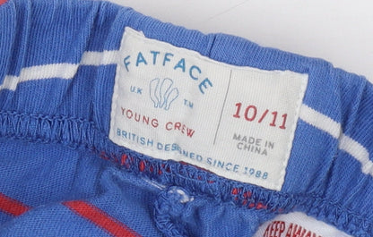 FatFace Blue Striped Unisex Baby & Toddler Pyjama Pants