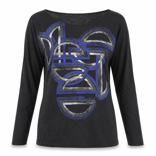 Womens UK Size XS Diesel Black  T-Shirt