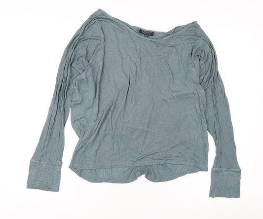 Womens UK Size 10 Topshop Green  T-Shirt