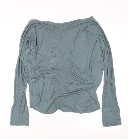 Womens UK Size 10 Topshop Green  T-Shirt